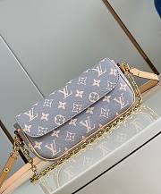 LV Wallet on Chain Ivy Trianon Gray M12778 - 23.5x1 x4.3cm - 1