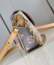 LV Wallet on Chain Ivy Trianon Gray M12778 - 23.5x1 x4.3cm - 6