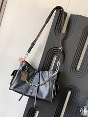 LV CarryAll Cargo PM Black Lambskin M24861 - 33.5x23x15cm - 2