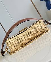 LV Twist West Raffia M25030 - 23.5x12x7cm - 6