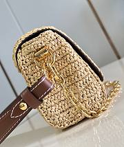 LV Twist West Raffia M25030 - 23.5x12x7cm - 4