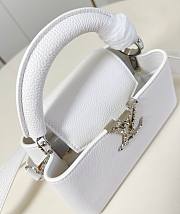 LV Capucines East-West Mini Optical White M24671 - 22x12x8cm - 3