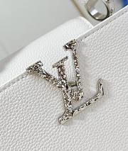 LV Capucines East-West Mini Optical White M24671 - 22x12x8cm - 2