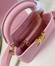 LV Capucines East-West Mini Rose Jasmin M24671 - 22x12x8cm - 3