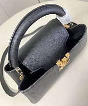 LV Capucines East-West MM Black M24664 - 33x19x9cm - 3