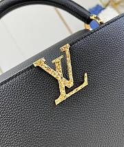 LV Capucines East-West MM Black M24664 - 33x19x9cm - 2