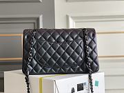 Chanel Classic Black Caviar Black Hardware Bag 15.5×25.5×6.5cm - 3