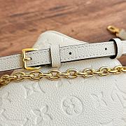 LV Mini Bumbag Monogram Empreinte Leather Cream - 17x12x9.5cm - 6