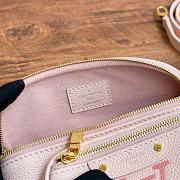 LV Mini Bumbag Bicolor Monogram Empreinte Leather Pink - 17x12x9.5cm - 2