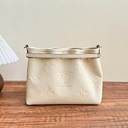 LV Bundle Monogram Empreinte Leather Cream M25452 - 28x20x11.5cm - 5