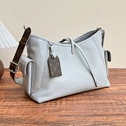 LV CarryAll Cargo PM Gris Trianon Lambskin M24861 - 33.5x23x15cm - 1