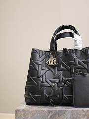 Large Dior Toujours Bag Black Graphic Cannage Calfskin - 37x27x21cm - 2