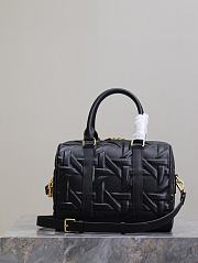 Dior Groove 25 Black Graphic Cannage Calfskin - 25x19x16cm - 5