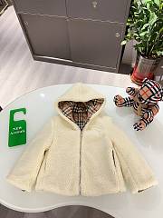 Burberry Fleece Jacket in Beige Kid - 4