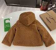 Burberry Fleece Jacket in Frosted Brown Kid - 4