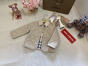 Burberry Quilted Barn Jacket Beige Kid - 1