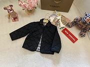 Burberry Quilted Barn Jacket Black Kid - 1