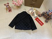 Burberry Quilted Barn Jacket Black Kid - 4