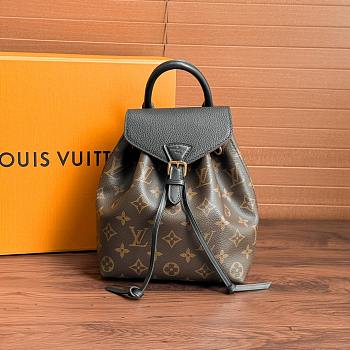 LV Montsouris BB Backpack Black M45516 - 17x10.5x20cm