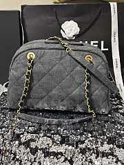 Chanel Chanel Bowling Bag Denim - 33cm - 3