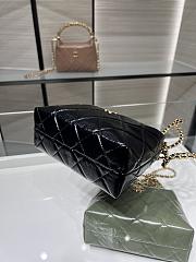 Chanel Clutch with Strap Lambskin & Gold Plated Metal Black - 14×18.5×7cm - 5