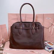 Miu Miu Briarwood Nappa-leather Tote Bag - 40x30x13cm - 6