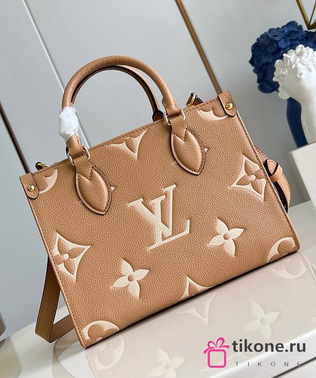 LV OnTheGo PM Arizona /Cream M12513 - 25x19x11.5cm - 1