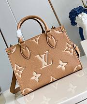 LV OnTheGo PM Arizona /Cream M12513 - 25x19x11.5cm - 1