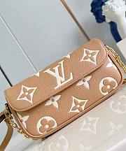 LV Wallet On Chain Ivy Arizona /Cream M12758 - 23.5x12x4.3cm - 2