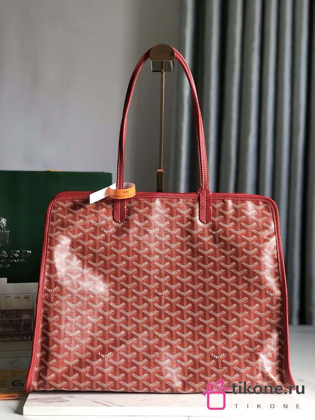 Goyard Hardy PM Bag Red - 40x17x31cm - 1