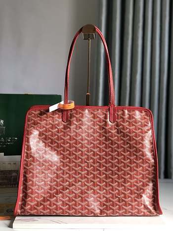 Goyard Hardy PM Bag Red - 40x17x31cm