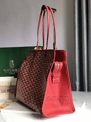 Goyard Hardy PM Bag Red - 40x17x31cm - 3