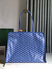 Goyard Hardy PM Bag Blue - 40x17x31cm - 1