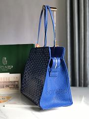 Goyard Hardy PM Bag Blue - 40x17x31cm - 2