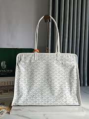 Goyard Hardy PM Bag White - 40x17x31cm - 1