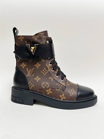 LV Wonderland Flat Ranger Cacao Brown 1AAV60