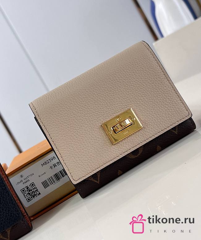 LV Victorine On My Side Wallet Greige M82398 - 12x9.5x2.5cm - 1