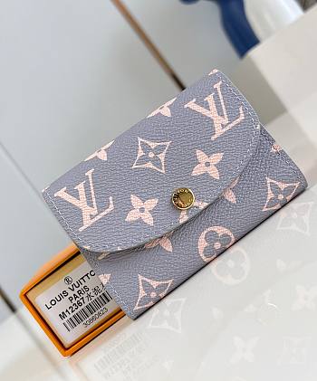 LV Rosalie Coin Purse Trianon Gray M12367 - 11x8x2.5cm