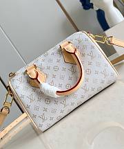 LV Speedy Bandoulière 20 Polyamide Mastic M12747 - 20.5x13.5x12cm - 4