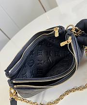 LV Liv Pochette Black Monogram Empreinte M83301 - 24.5x13.5x6.5cm - 2