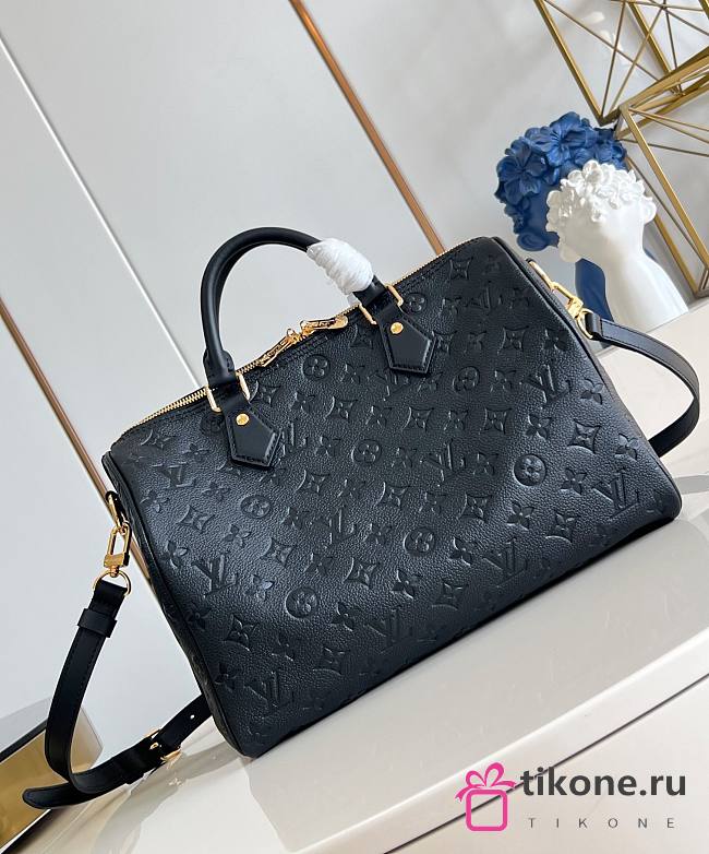 LV Speedy Soft 30 Black M47186 - 21x17x30cm - 1