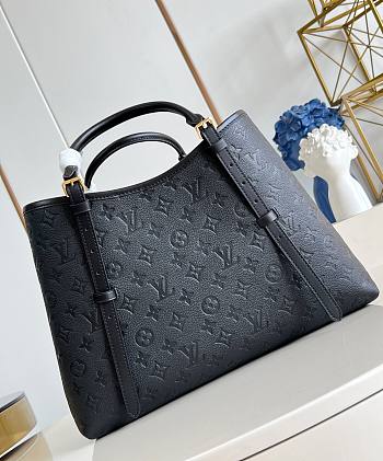 LV Babylone Tote MM Monogram Empreinte Black M47185 - 39x27.5x16cm