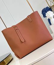 LV Low Key Cabas MM Grained Calfskin Cognac M25342 - 47x30x14cm - 5