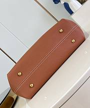 LV Low Key Cabas MM Grained Calfskin Cognac M25342 - 47x30x14cm - 4