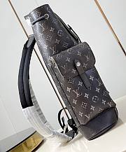 LV Christopher MM Brushed Monogram Black M11521 - 38x44x12.5cm - 6