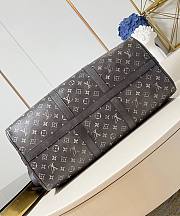 LV Keepall Bandoulière 50 Autres Cuirs Monogram Black M11596 - 50x29x23cm - 3