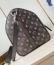 LV Keepall Bandoulière 50 Autres Cuirs Monogram Black M11596 - 50x29x23cm - 5