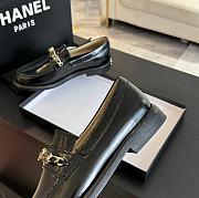 Chanel Moccasins Calfskin & Metal Black 25mm - 3