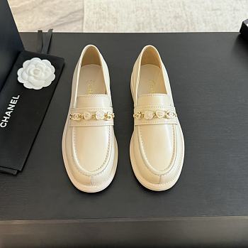 Chanel Moccasins Calfskin & Metal 25mm