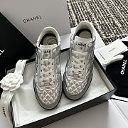 Chanel Sneaker Silver 14222 - 6